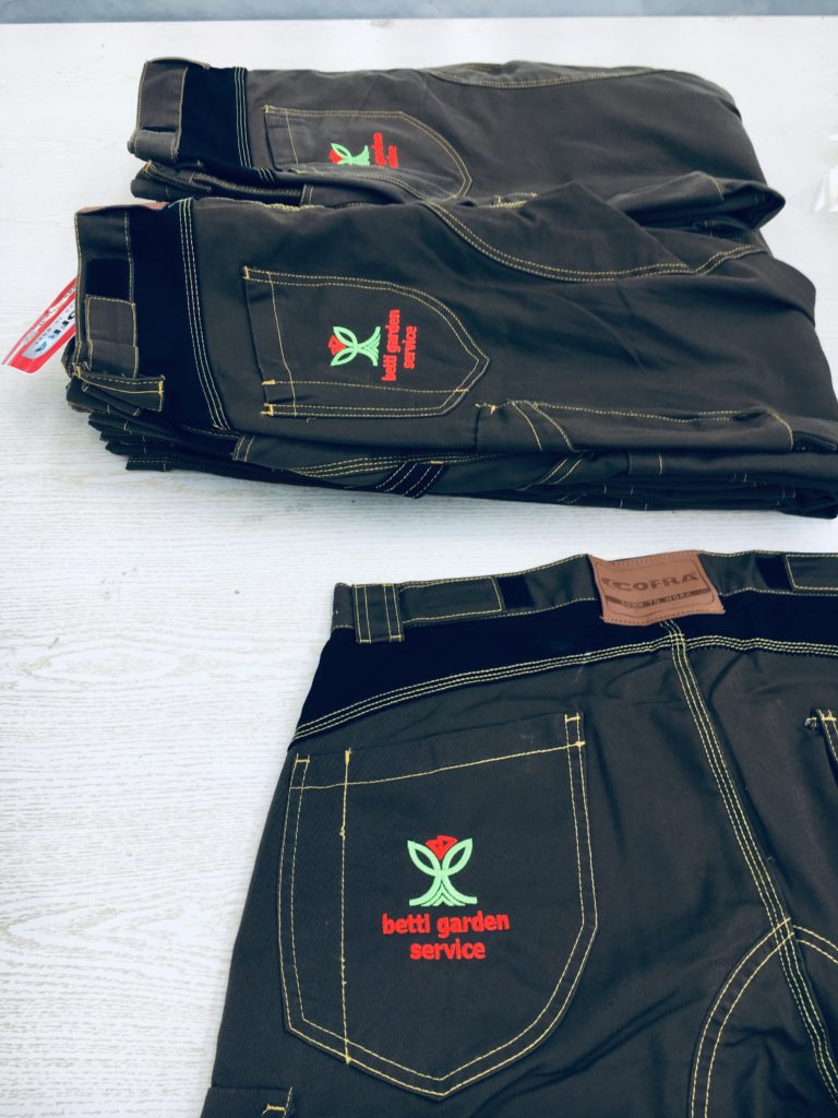 Istruzioni per bellissime personalizzazioni su pantaloni da lavoro