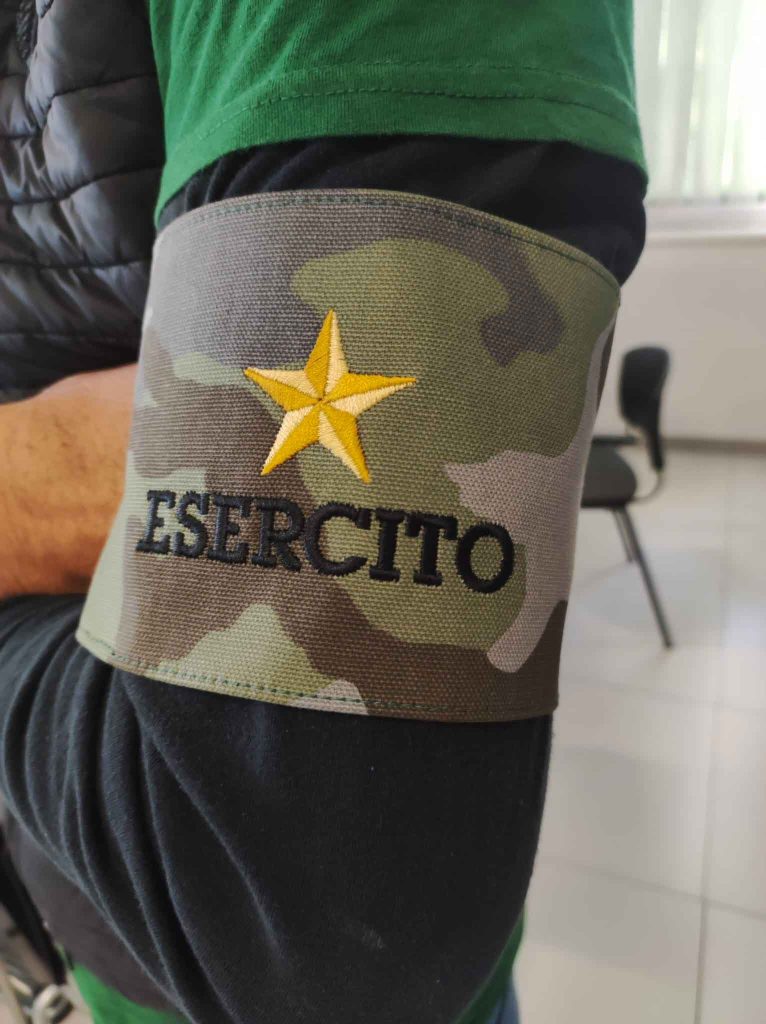 Personalizzazioni e ricami per militari ed Esercito